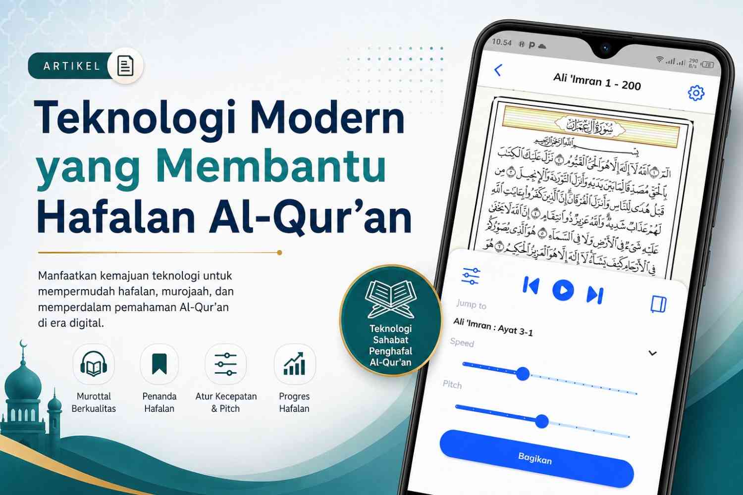 You are currently viewing Teknologi Modern yang Membantu Hafalan Al-Qur’an