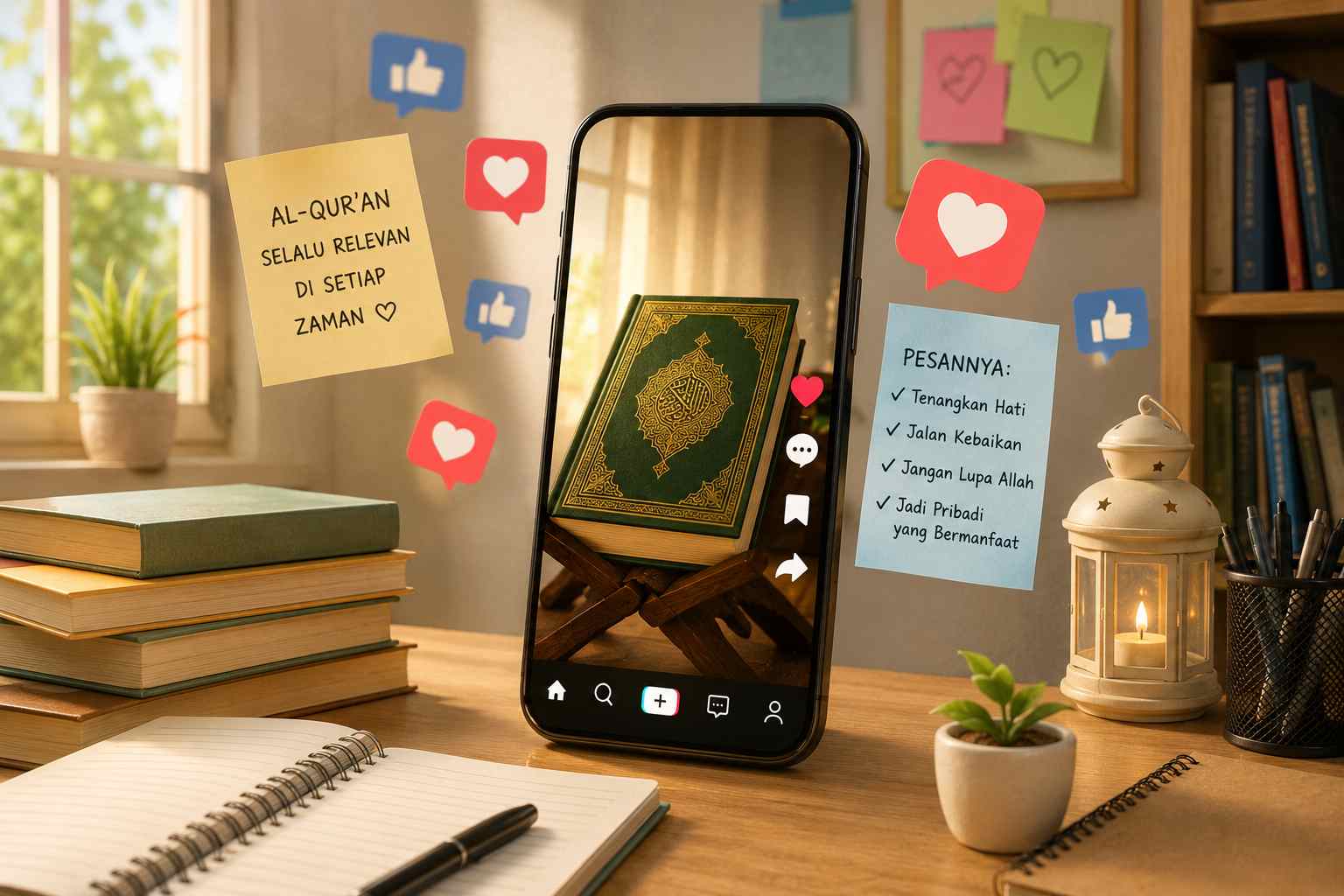 You are currently viewing Kalau Al-Qur’an Bisa Masuk FYP, Kira-Kira Apa Pesannya untuk Kita?