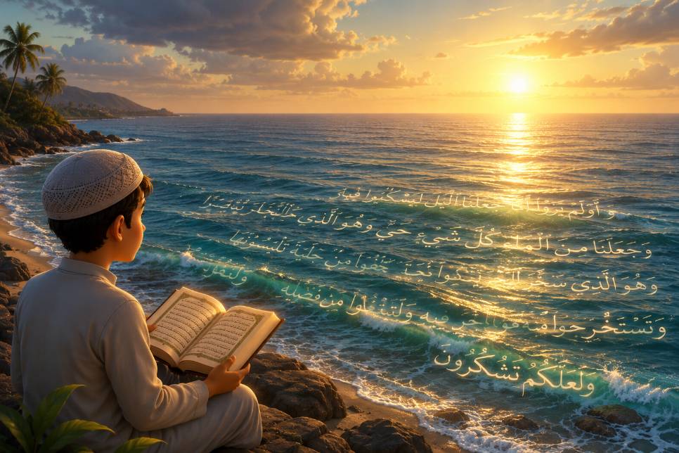 You are currently viewing Ketika Laut Menjadi Ayat yang Terbentang