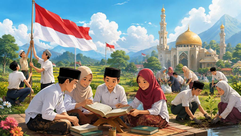 Read more about the article Mengisi Kemerdekaan Indonesia dengan Nilai-Nilai Al-Qur’an | Refleksi HUT RI