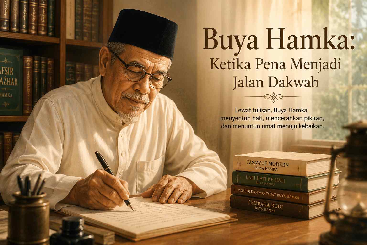 You are currently viewing Buya Hamka: Ketika Pena Menjadi Jalan Dakwah